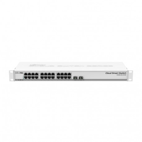 Switch|MIKROTIK|CSS326-24G-2S+RM|Switch type Managed|Rack mounting Yes|Form factor 1U|24xRJ-45 ports