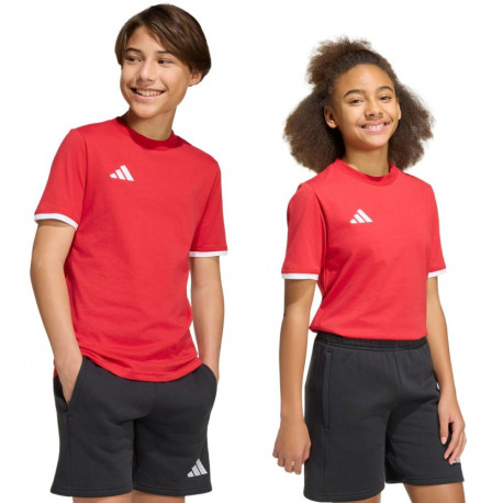 Adidas laste t-särk Entrada 26 JZ6674 140cm, punane