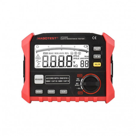 Habotest HT2302 Digital Earth Resistance Tester