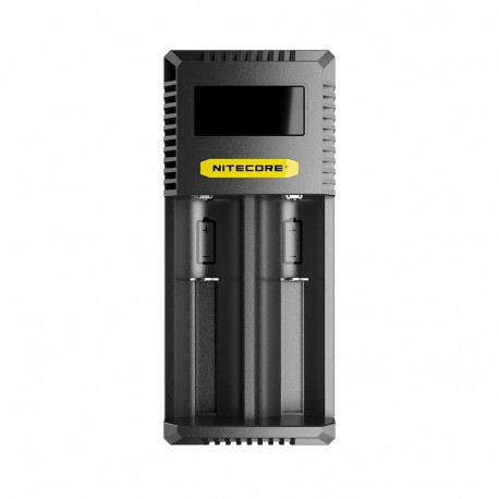 Nitecore CI2 USB-C dual-slot battery charger – fast 18W charging, automatic battery detection