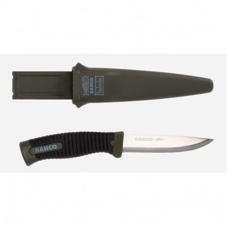 Knife Bahco, black/green, stainless steel