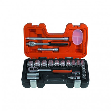 Tollmõõdus padrunite kmpl. 3/8"-1.1/4" saba 1/2” 23 osa