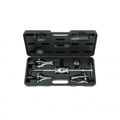 Internal and external bearing exctractor set 15-80mm with sliding hammer