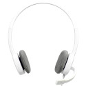 Logitech kõrvaklapid + mikrofon H150, valge