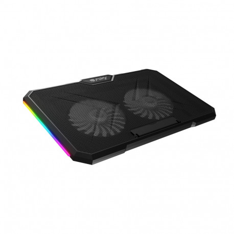 Fury Laptop Cooler Cooling Pad Fury Gunbai G3 Fans, RGB LED Light, 2 USB, 14.1-17.3"