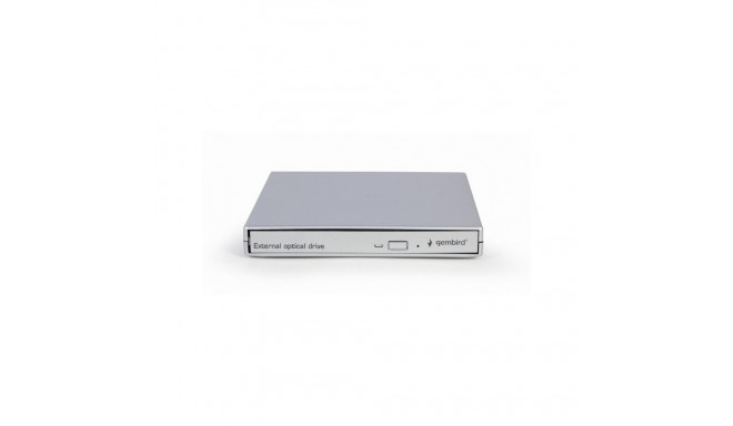 Gembird väline USB DVD-draiv DVD-USB-021-SV USB 2.0 hõbedane