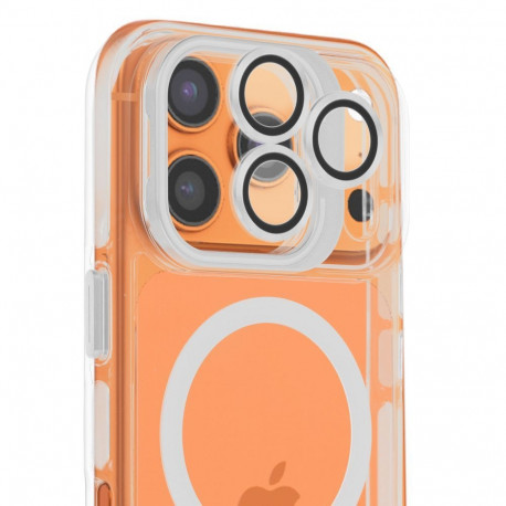 Case for Samsung S26 Lens Mag Cover compatible with MagSafe white