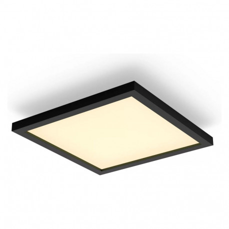 "Philips Hue White Ambiance Aurelle Panelleuchte 30x30 Schw inkl DS"