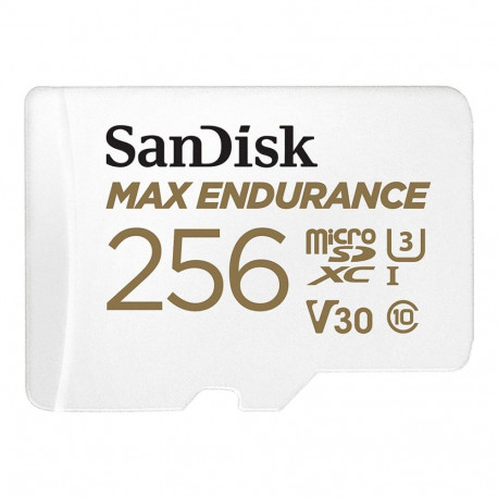 "CARD 256GB SanDisk Max Endurance MicroSDXC 100MB/s +Adapter"