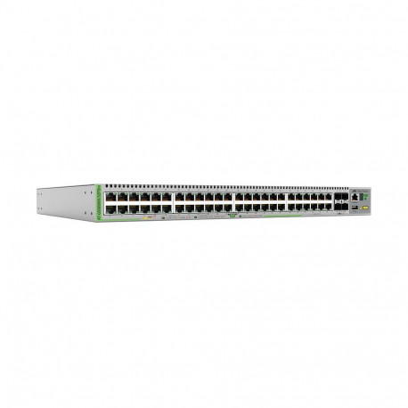"ALLIED L3 Stackable Switch 40x 10/100/1000-T PoE+ 8x 100M/1G/2.5G/5G-T PoE+ 4x SFP+ Ports single fi