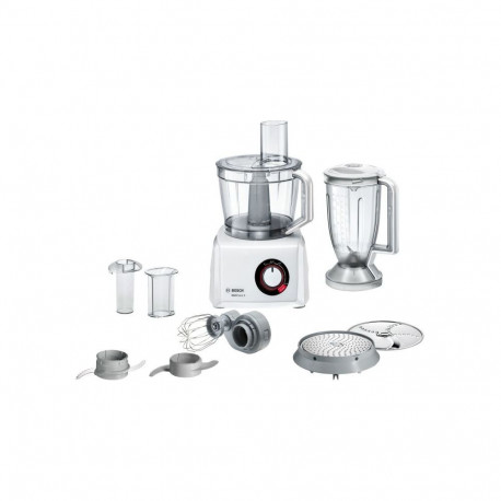 Bosch Compact food processor rounder 8 MC812W501 (White)