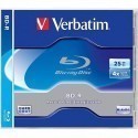 BD-R Verbatim 25GB 4x Jewel karp