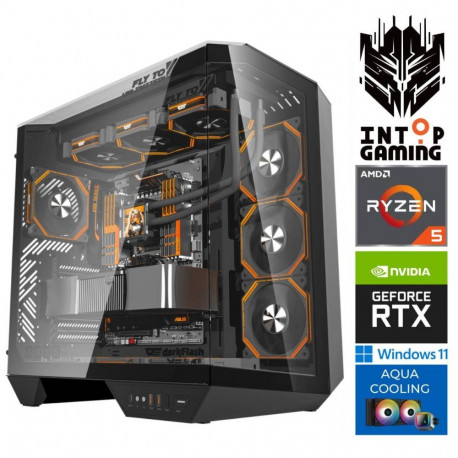INTOP AQUA Ryzen 5 7500X3D 32GB DDR5 1TB SSD M.2 NVME+2TB RTX5080 16GB
 WIN11Pro
