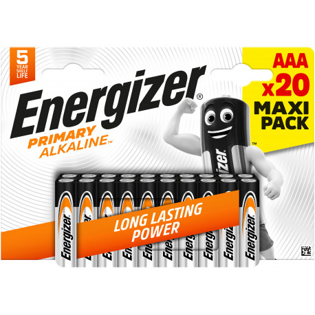 Energizer battery Primary Alkaline AAA/LR03 CHP20