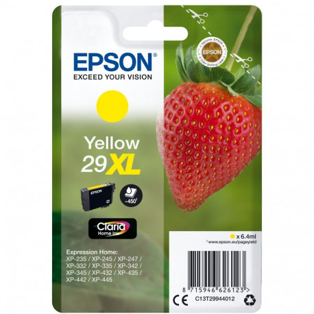Epson Ink Yellow Gelb No 29XL Epson29XL Epson 29XL (C13T29944012)