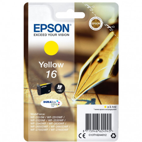 Epson Ink No 16 Epson16 Epson 16 Yellow Gelb LC (C13T16244012)