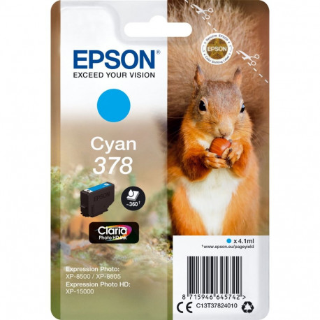 Epson Ink 378 Cyan (C13T37824010)