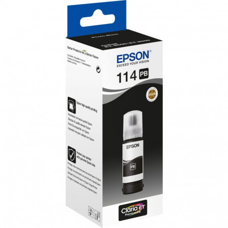 Epson Ink 114 EcoTank Photo Black Schwarz (C13T07B140)