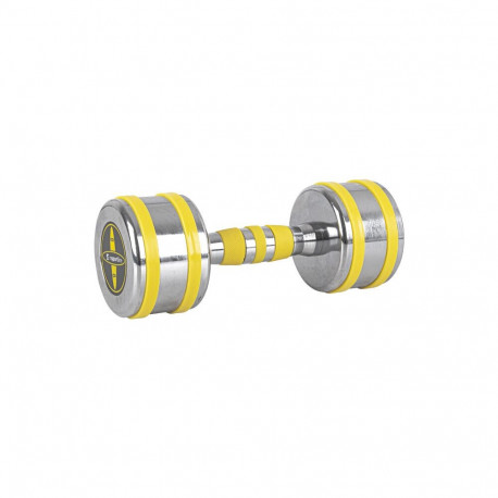 Hantel Chrome Dumbbell inSPORTline Yellsteel 6 kg