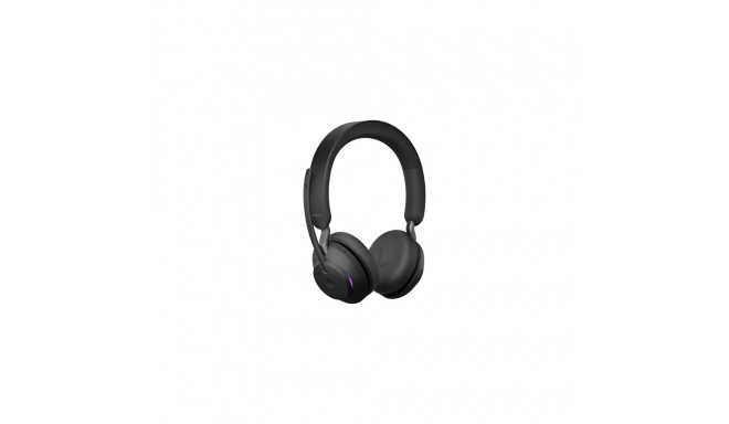 Jabra Evolve2 65 MS Stereo Wireless Headset, Bluetooth, USB-A, Black