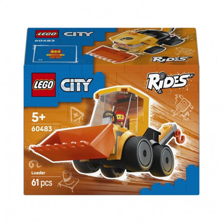 LEGO RIDES ehituslaadur 60483