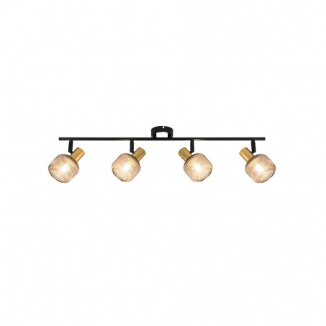 SPOT LIGHT SHADOW 4XE14 BLACK/GOLD