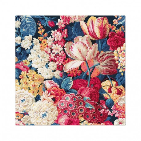 NAPKINS PAPER FLOWER SPLE 33X33CM 20PCS