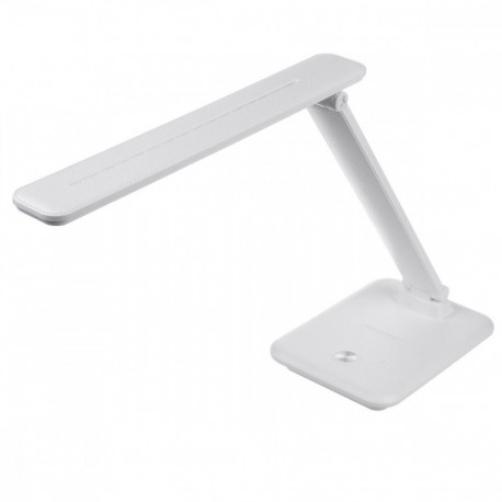 Maclean MCE614W Dimmable LED Desk Lamp Adjustable Folding 9W IP20 3000K 4500K 6500K white