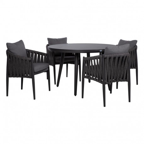 Garden furniture set BRISTOL table and 4 chairs