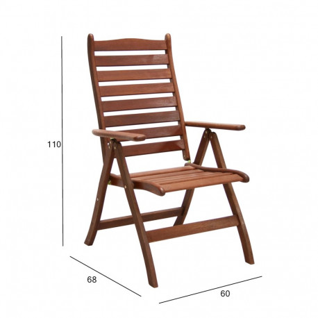 Chair BORDEAUX meranti