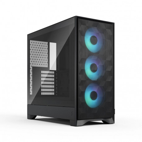 Fractal Design Pop 2 Air must TG RGB ATX korpus ilma toiteplokita