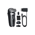 Braun 71-S4200cs maksimaalne tööaeg 50 min märg ja kuiv hõbedane/must pardel