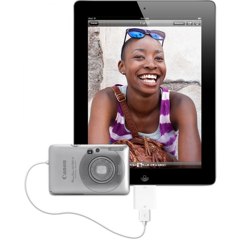 Apple ipad camera connection kit как использовать