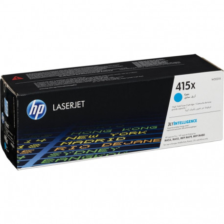 Toner HP 415X / W2031X Cyan