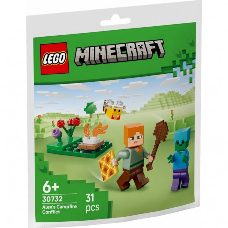LEGO Minecraft 30732 Alexi lõkkekonflikt