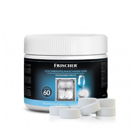 Dishwasher Tablet - Frischer 60 pcs. Pack Plastic Jar