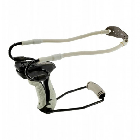 Slingshot - Barnett King Rat Havoc Vibration Dampers, Magnum Power Bands, Ergonomic Grip Black/Grey