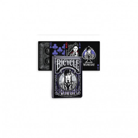 Bicycle Wednesday Addams Playing Cards 63.5 x 88.9 mm Plastic-Coated