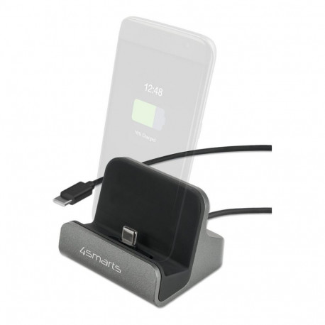 "4smarts Ladestation VoltDock USB-C 60W. grau"