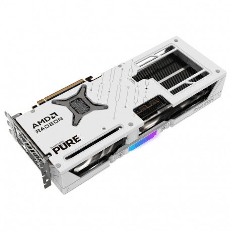 "RX 9070 XT 16GB Sapphire Pure Radeon OC GDDR6 3 Fan white"