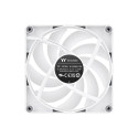 Thermaltake CT120 Reverse ARGB Sync PC Cooling Fan White (white, 2-pack, without controller, reverse