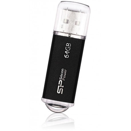 Silicon Power flash drive 64GB Ultima II i-Series, black