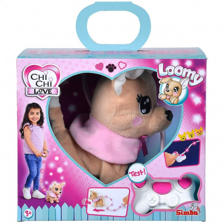 ChiChi LOVE pehme mänguasi Loomy Chihuahua ChiChi 20cm, beež/roosa