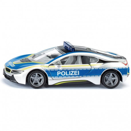 2303 SUPER BMW i8 Polizei (silber/blau)