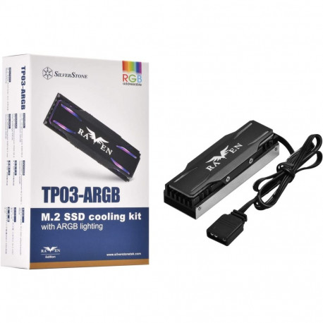 SST-TP03-ARGB toetab M.2 2280 SSD, must