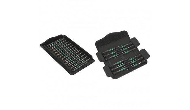 Kraftform elektroonikakruvikeerajate komplekt Big Pack 1 25-osaline, must/roheline