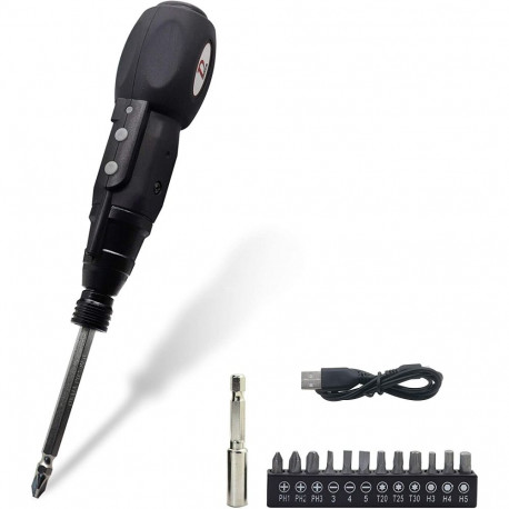 Bit-Satz slimBit electric (rot, 12-teilig)