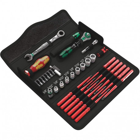 Wera Kraftform Kompakt W Imperial 1 - Screwdriver set with interchangeable blades