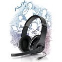 Speedlink headset Aux SL8755-BKSV, black/silver