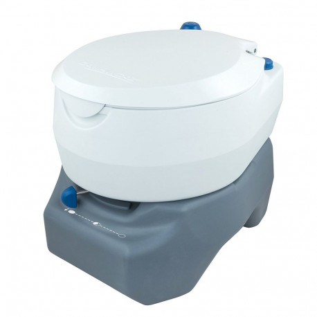 Portable Campingtoilette 20L (weiß/grau)